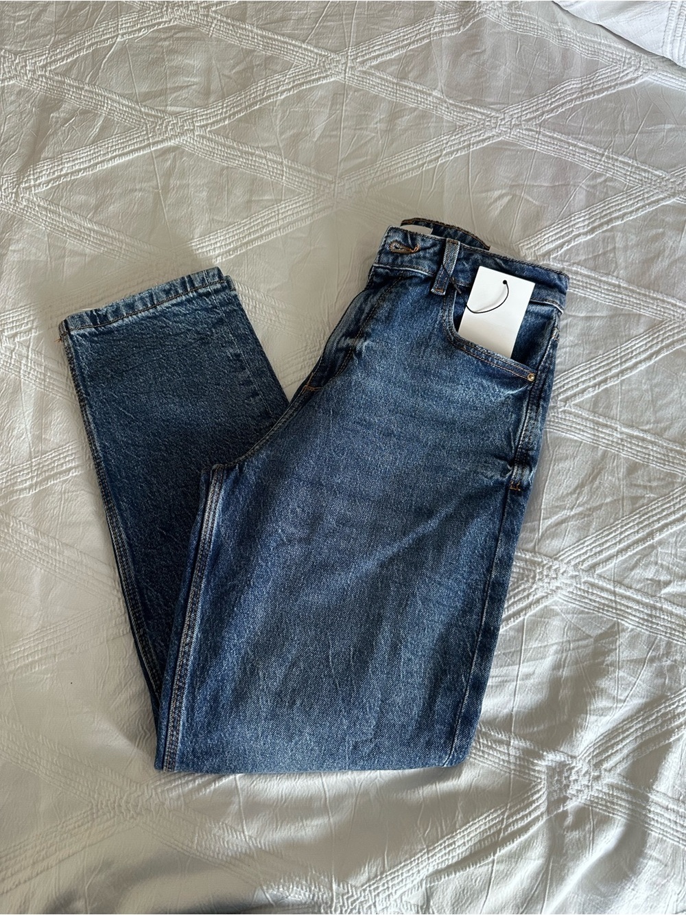 Zara Women’s Straight Jeans in Denim - Picture 1 of 8